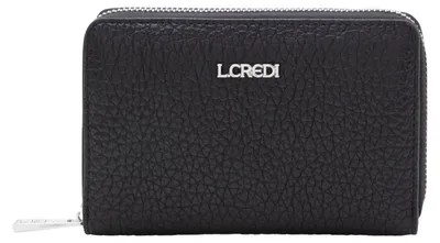 Produktbild von L.CREDI Geldbörse Pinella Zip Around Wallet Black schwarz