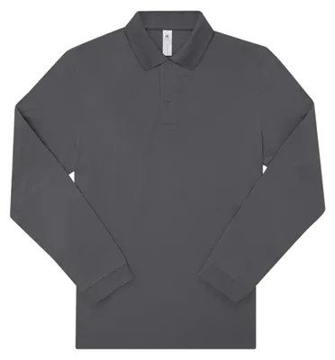 Produktbild von B&C - "My Polo 210" Poloshirt für Herren FK2802 (XL) (Dunkelgrau)