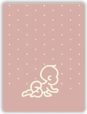 Produktbild von Kuscheldecke Sanosoft Lovely Baby 75x100cm - Rosa/Creme