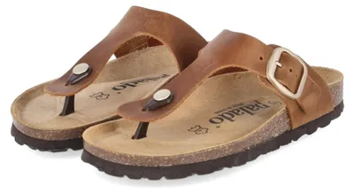 Productafbeelding van Palado Damen sandalen, model KOS DENKA, bruin leer, maat 43