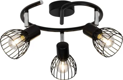 Produktbild von Brilliant 3er Spot Blacky schwarz Ø 30 cm E14