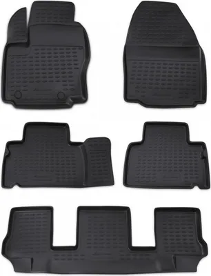 Obrázok produktu pre Gumové rohože Novline Ford Galaxy 2006-2015 (7 miest, okrúhle upevnenie)