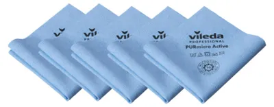 Immagine prodotto di vileda® PROFESSIONAL 174046 vileda® PROFESSIONAL PURmicro Active Mikrofasertücher 95 °C waschbar, 5 St.