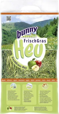 Produktbild von bunny FrischGras Heu Apfel 500 g