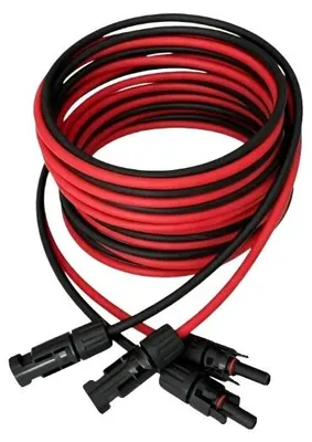 Obrázek produktu pro Solární kabel, odolný vůči UV záření, s dlouhou životností izolace, 6 mm², 5 metrů