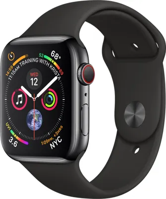 Produktbild von Apple Watch Series 4, OLED, Touchscreen, 16 GB, WLAN, GPS, 47,9 g