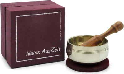 Produktbild von Klangschale in Box "kleine Auszeit"