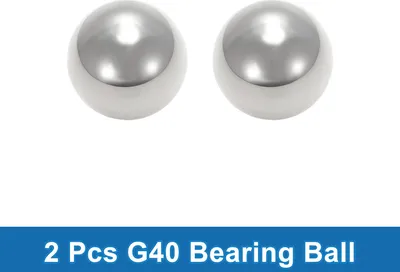 Produktbild von Kugellager Kugeln Stahl G40 Pr?zisionskugel Silberfarben 2 Stück 31,8 mm