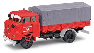 Immagine prodotto di Busch 95305 - 1/87 ESPEWE: IFA W50L FP WerkFW Ekostahl - Nuovo