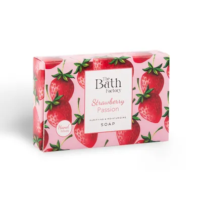 Immagine prodotto di The Bath Factory Sapone idratante viso/corpo alla fragola e alla passione