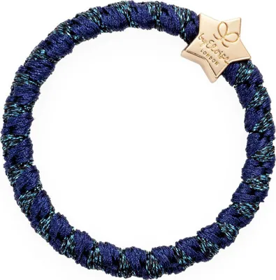 Obrázek produktu pro By Eloise London Gold Star Woven Navy Shimmer