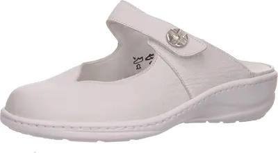 Produktbild von Waldläufer Clogs in weiss/weiss kombi, Gr. 4.5
