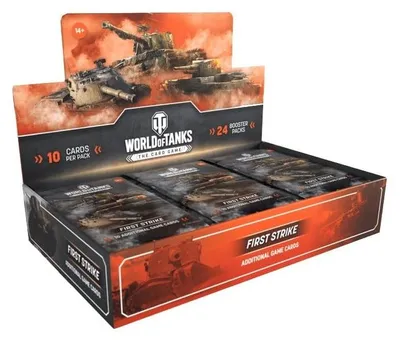 Obrázek produktu pro World of Tanks TCG First Strike Booster Display (24) *Englische Version*