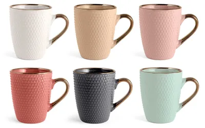 Obrázok produktu pre Sada H&H so 6 bodkami na poháre v rôznych farbách, cc 380