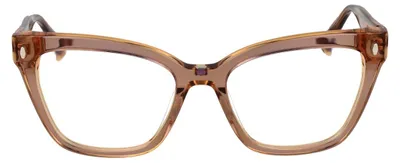 Produktbild von Ana Hickmann AH6543G Brillenfassung Damen Azetat Braun 52-17-142
