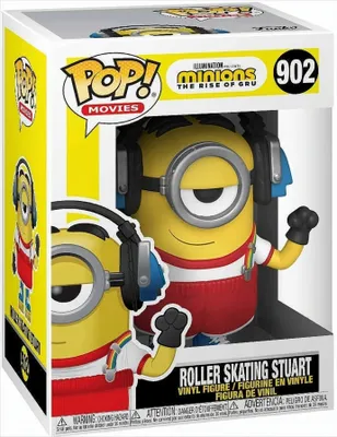 Produktbild von Minions - Roller Skating Stuart 902 - Funko Pop! - Vinyl Figur