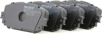 Produktbild von RIDEX Bremsbeläge Satz Vorne für TOYOTA Yaris Schrägheck (P9) 402B0749