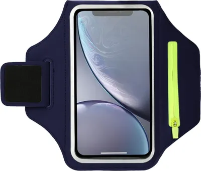 Produktbild von Handy-Armtasche, 6,8 Zoll, Handy-Aufbewahrungstasche, Touchscreen, wasserabweisend, Outdoor-Sport, Joggen, Wandern, Laufen, Telefonarmband, Telefonhalter mit Schlüsselschlitz