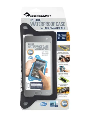 Produktbild von Sea to Summit Handyhülle TPU Guide Waterproof Case For Smartphones Black schwarz
