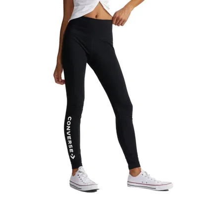 Produktbild von CONVERSE LEGGING WORDMARK Schwarz