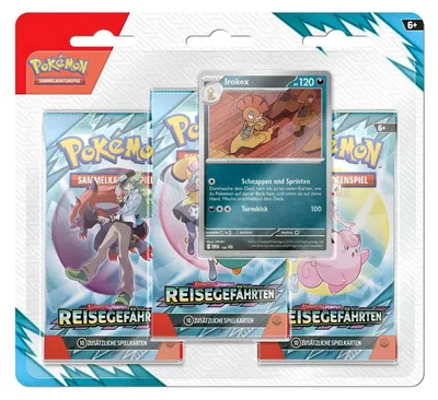 Produktbild von Pokemon KP09 Reisegefährten 3er Blister (Deutsch)