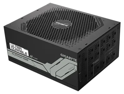 Zdjęcie produktu dla GIGABYTE UD1600PM PG5 AI TOP, 1600 W, 100 - 240 V, 50/60 Hz, 15 - 7.5 A, Aktywne, 150 W