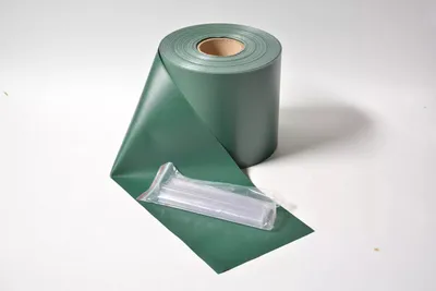 Produktbild von Sichtschutzstreifen PVC "Blickstopp" zum Doppelstabmattenzaun 70 Meter in grün - Grundpreis pro m 0,31 EUR