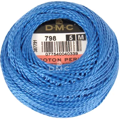 Produktbild von DMC Perlgarn Knäuel Stärke 5, 10 g, 116A/5-798