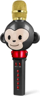 Produktbild von Maxlife, Bluetooth Karaoke-Mikrofon für Kinder, Eingebauter Lautsprecher, Schwarz