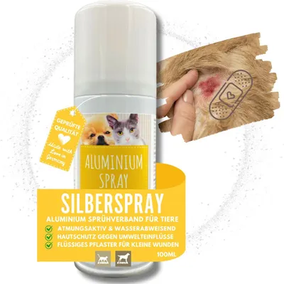 Zdjęcie produktu dla Srebro w sprayu dla zwierząt I Spray do ochrony ran pies kot zwierzę 100ml
