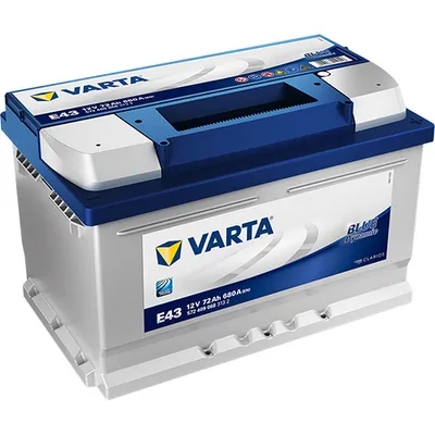 Immagine prodotto di VARTA E43 Blue Dynamic 12V 72Ah 680A batteria auto 572 409 068 incl. 7,50 € di cauzione