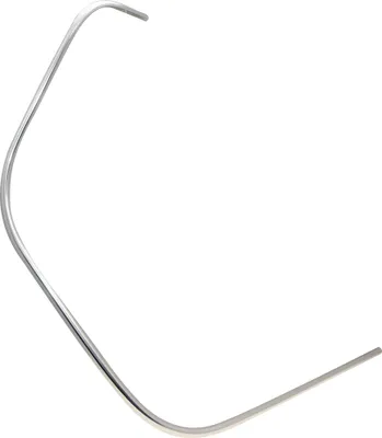 Immagine prodotto di Paraspigoli / paragambe tubo scanalato sinistro per Vespa GT, GTS, GTV = PI-577180