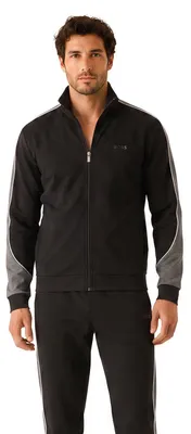 Immagine prodotto di Felpa con zip da uomo BOSS (vestibilità regolare), modello 50554793