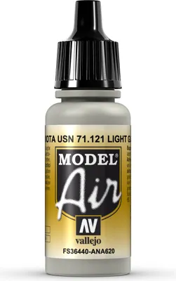 Produktbild von Vallejo 71.121, Grau, Acrylfarbe, Flüssigkeit, 17 ml, 1 Stück(e)