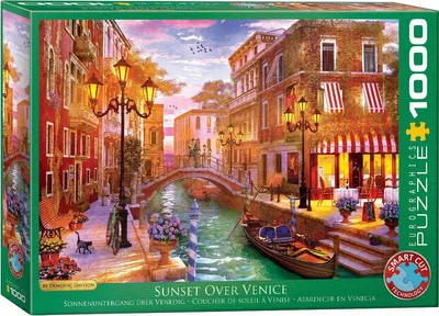 Produktbild von 1000 Teile Puzzle Sonnernuntergang über Venedig von Dominic Davison
