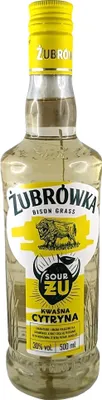 Produktbild von Zubrowka Vodka Bison Grass Zitrone 30% vol. 0,5L