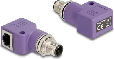 Immagine prodotto di Adattatore di rete Delock - connettore M12 a 4 poli (maschio)