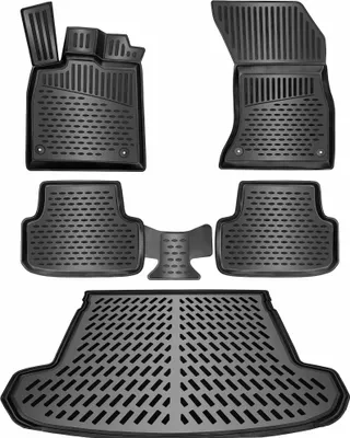 Produktbild von Gummimatten & Kofferraumwanne Set für HYUNDAI TUCSON 3 (III) ab 2015