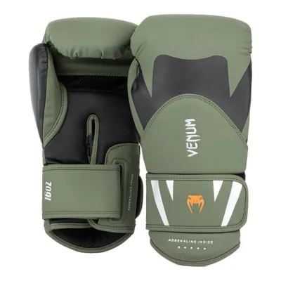Image de Venum Challenger 4.0 Gants de Boxe Kaki Noir Poids 10 oz
