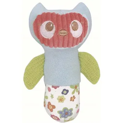 Immagine prodotto di Peluche con gufo con sonaglio integrato