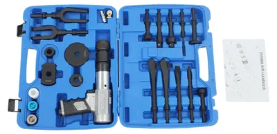 Image de Marteau pneumatique, 2 200 coups par minute, construction robuste, bleu