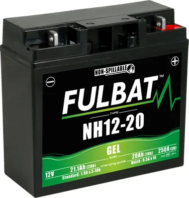 Obrázok produktu pre FULBAT FUL GEL batéria - NH12-20 (gélová, bezúdržbová)
