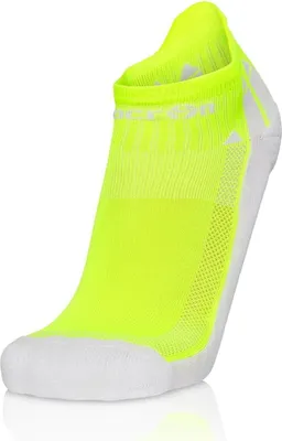 Productafbeelding van Macron Offroad Loopsokken - Fluogeel / Wit  | Maat: 39/42