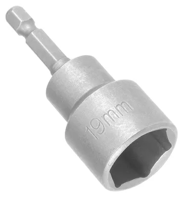 Produktbild von Schnellwechsel-Sechskantaufnahme - Magnetischer Schraubendreheraufsatz - 19 mm (3/4 Zoll) - Ideal für die Holzbearbeitung - Geeignet für Reparaturen an Fahrzeugen.