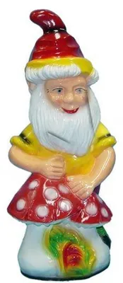 Produktbild von Design Zwerg Figur Garten Statue Skulptur Figuren Skulpturen Dekoration Deko Neu