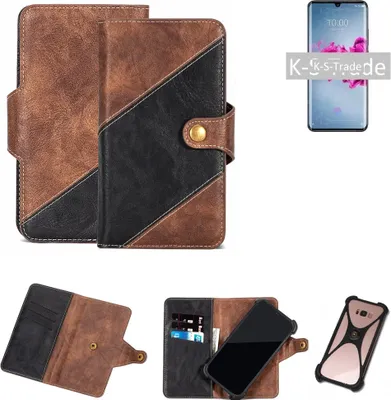 Produktbild von K-S-Trade Handy Hülle Schutz Hülle Schutzhülle Bookstyle Case kompatibel mit Xiaomi Mi 6 Handy Cover Hülle Schutztasche 1x