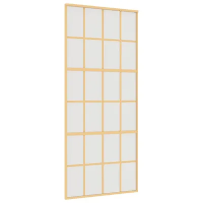 Produktbild von Schiebetür Golden 90x205 cm Matt ESG-Glas und Aluminium