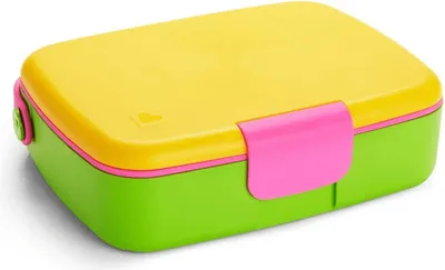 Zdjęcie produktu dla Munchkin lunch box dla niemowląt i małych dzieci Lunch box Snack box z 5 przegródkami