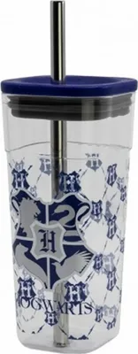 Produktbild von Stor Harry Potter Acrylglaswürfel Mit Edelstahl-strohhalm Durchsichtig  Durchsichtig One Size