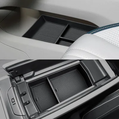 Produktbild von Omgoods – Organizer für die Mittelkonsole und Aufbewahrungsbox für Autos, Set mit 2 Stück